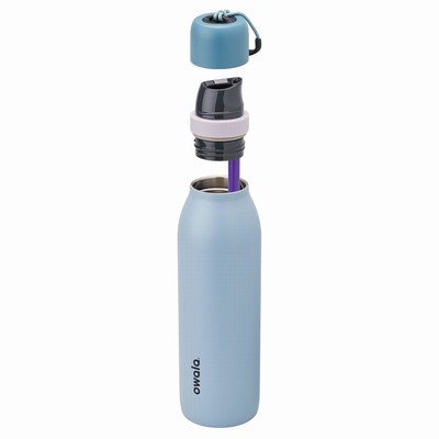 Owala 18oz FreeSip® Twist Water Bottles Blue | 0731-VYDLB